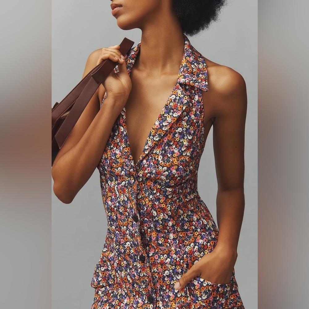 Anthropologie Amelia collared dress- small